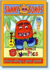 Sunny Songs book cover - Animal Olympics