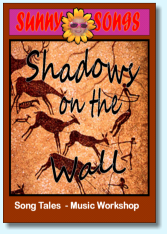 Sunny Songs book cover - Shadows On The Wall