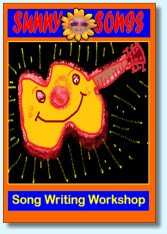 Sunny Songs book cover - Song Writing Workshop